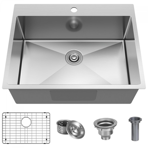 25×18 Inch Topmount Sink