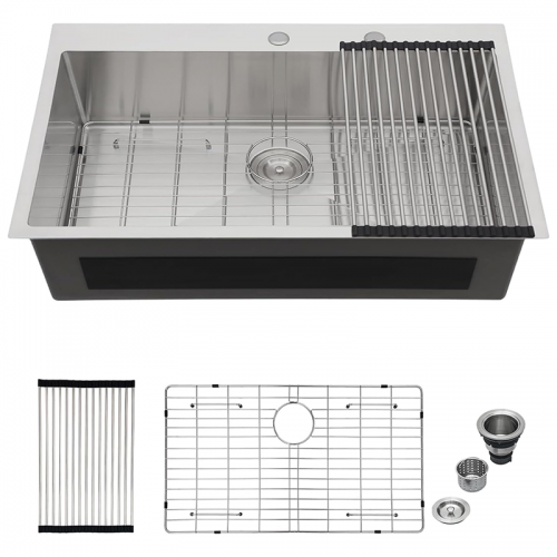 32×18 Inch Topmount Sink