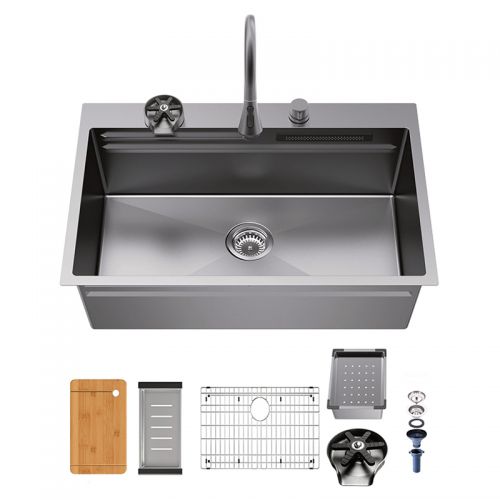 33×21 Inch Topmount Sink