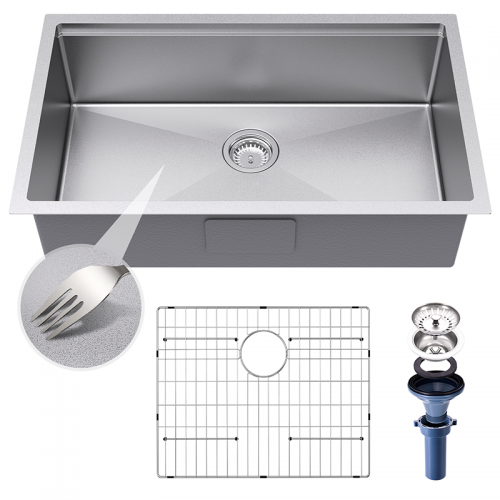 30×19 Inch 3D Embossed Surface Finish Sink